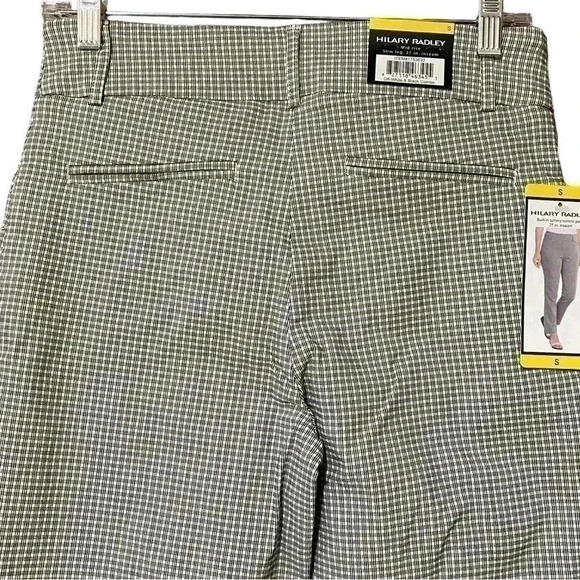 Hilary Radley Pants Women’s Small Off-White & Black Pull-On Tummy Control NWT - Picture 5 of 7